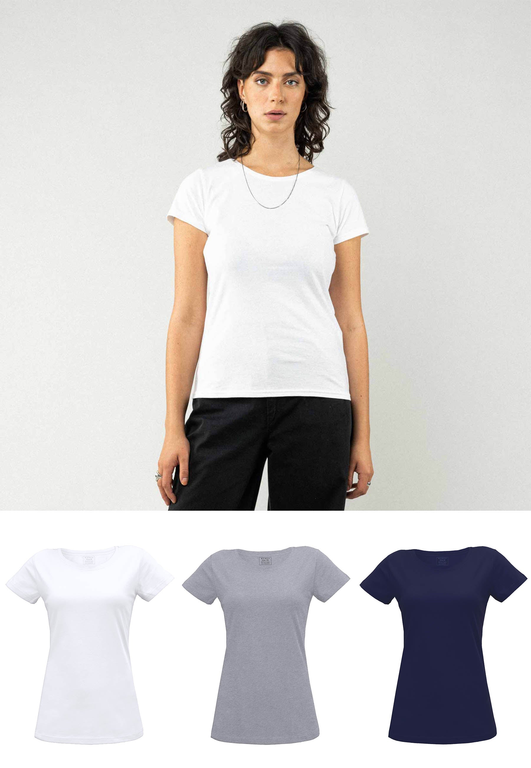 T-Shirt 3 Pack Damen