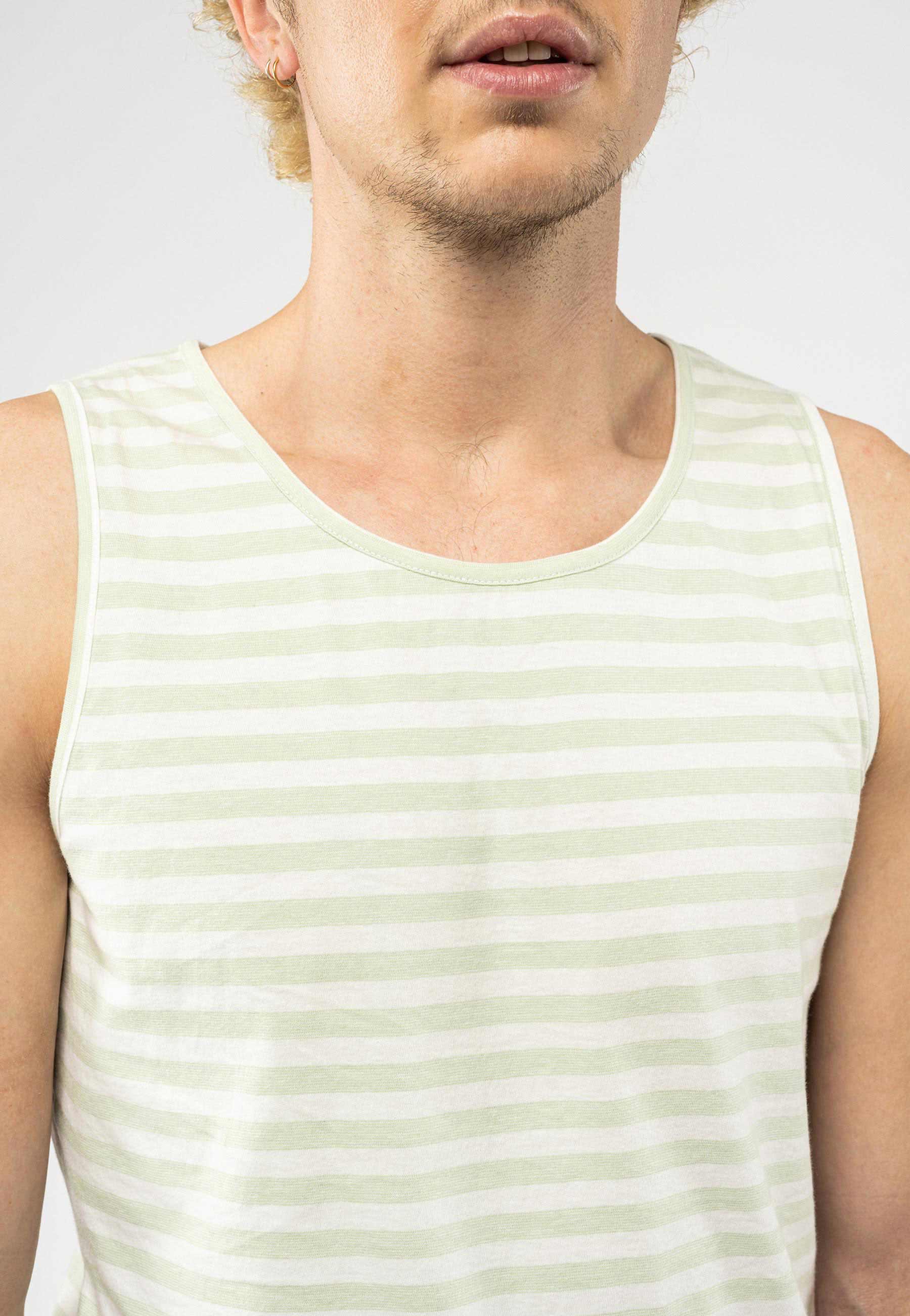 #Farbe_thin stripes pastel green